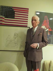 Gay Talese under a halo on the voyeur: "He's exposing a kind of tawdry reality. I thought it was rich in its contribution to the underside of history."